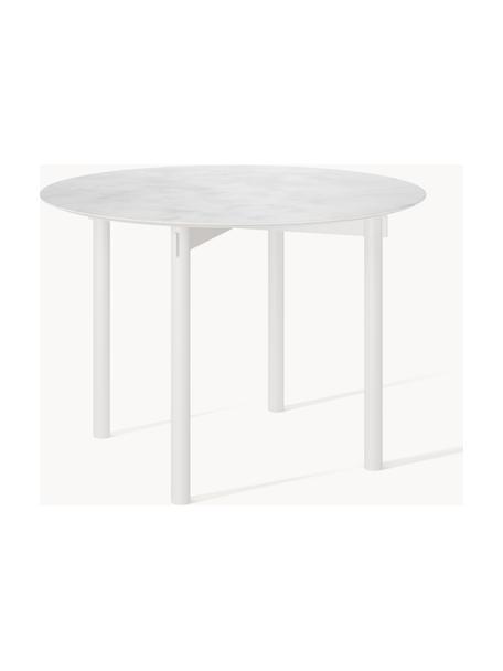 Okrúhly stôl Mavi, Ø 110 cm, Biela, Ø 110 cm