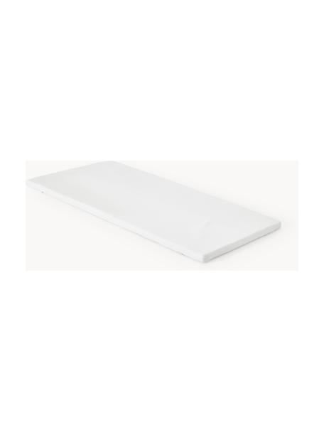 Viscoelastischer Memory-Foam-Topper Premium, Bezug: 60 % Polyester, 40 % Visk, Weiß, 90 x 200 cm