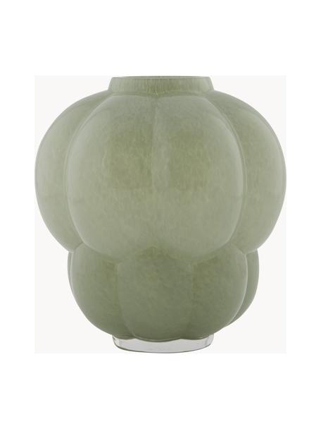 Vaso in vetro Uva, alt. 35 cm, Vetro, Verde salvia, Ø 32 cm x Alt. 35 cm