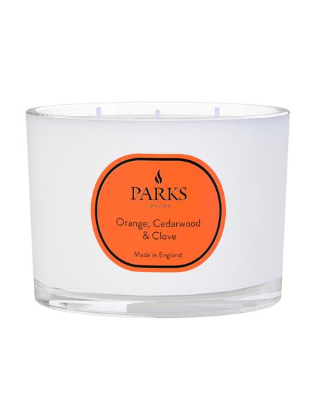Bougie parfumée à trois mèches Vintage Aromatherapy (orange, bois de cèdre & clous de girofle), Orange, bois de cèdre, clous de girofle, Ø 11 x haut. 8 cm