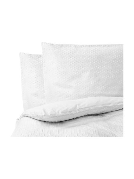 Funda nórdica Aloide, Blanco, Cama 135/140 cm (200 x 200 cm)