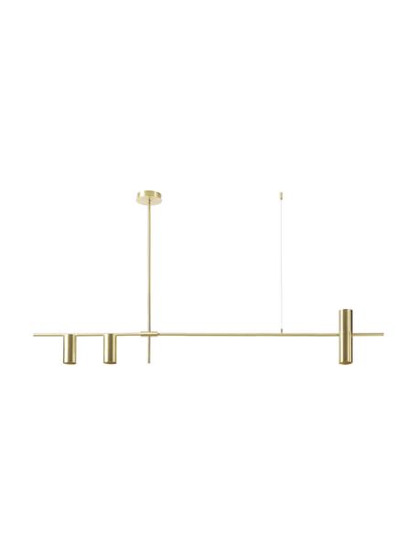 Grande suspension Cassandra, Couleur dorée, mat, larg. 143 x haut. 73 cm