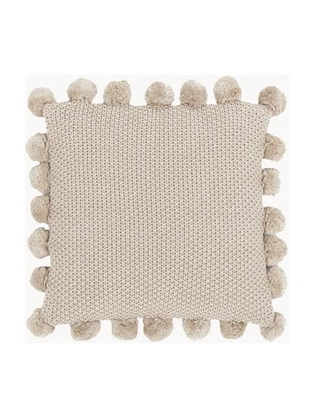 Copricuscino a maglia con pompon Molly, 100% cotone

Il materiale utilizzato in questo prodotto è testato per le sostanze nocive e certificato secondo lo STANDARD 100 by OEKO-TEX® 11.HIN.00050 HOHENSTEIN HTTI, Beige chiaro, Larg. 40 x Lung. 40 cm