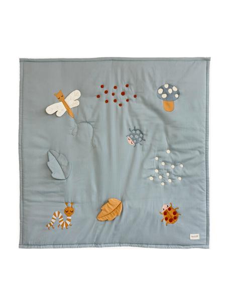Tapis d'activités artisanal Forest, 100 % coton

Le matériau est certifié STANDARD 100 OEKO-TEX®, HOHENSTEIN, 16.HIN.85799, Gris-bleu, multicolore, larg. 110 x long. 110 cm