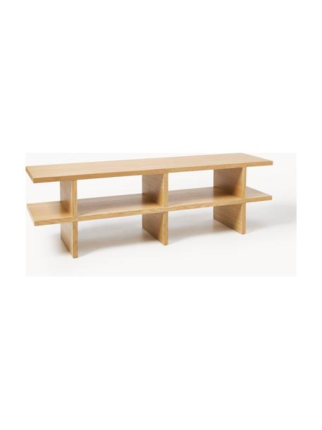 Meuble bas en bois Kona, MDF avec placage en bois de chêne

Ce produit est fabriqué à partir de bois certifié FSC® issu d'une exploitation durable, Bois de chêne clair, larg. 138 x haut. 42 cm