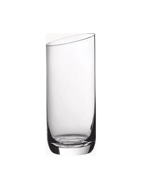 Longdrinkgläser NewMoon, 4 Stück, Glas, Transparent, Ø 7 x H 16 cm, 370 ml