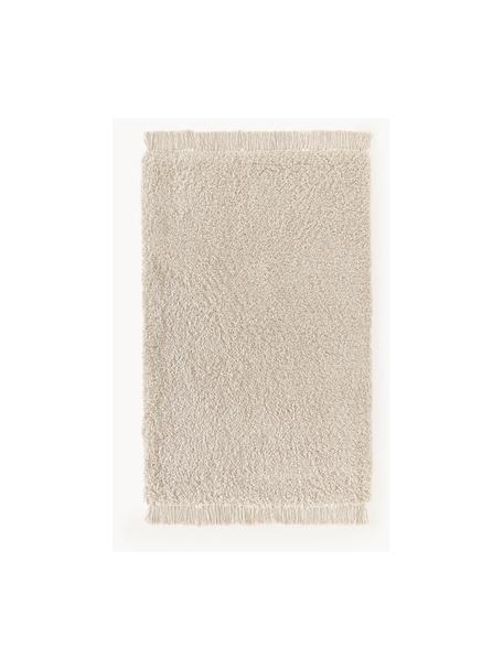 Tapis moelleux poils longs à franges Dreamy, 100 % polyester, recyclé

Le matériau est certifié STANDARD 100 OEKO-TEX®, 21.HIN.90042, HOHENSTEIN HTTI, Beige, larg. 120 x long. 180 cm (taille S)