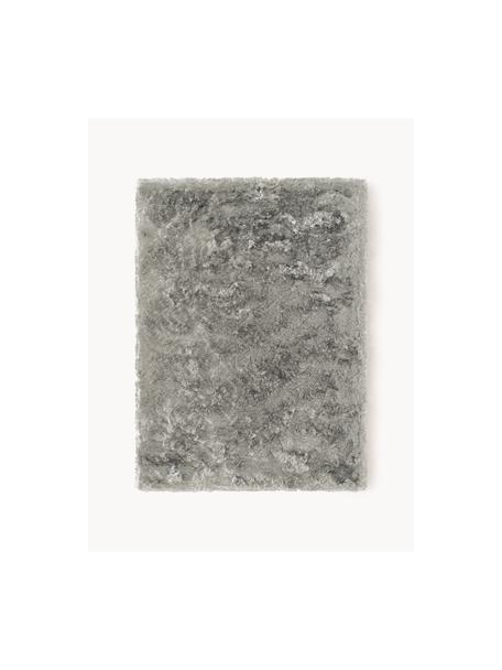 Tapis shaggy à longs poils Jimmy, Gris foncé, larg. 300 x long. 400 (taille XL)