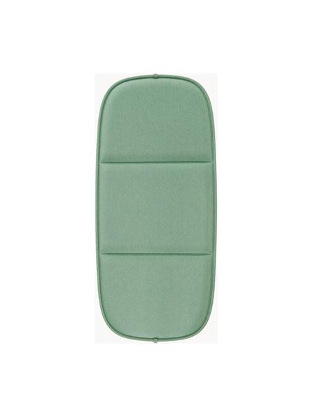 Poduszka na siedzisko ławki Hiray, Tapicerka: 50% poliakryl, 45% polies, Zielony, S 44 x D 96 cm