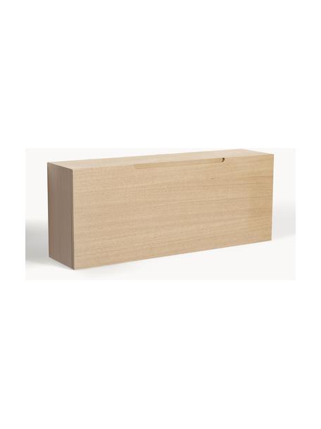 Schoenenkast Collect van eikenhout voor aan de wand, Eikenhout 

Dit product is gemaakt van duurzaam geproduceerd, FSC®-gecertificeerd hout., Eikenhout, B 100 x H 40 cm