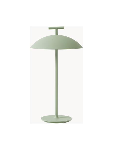 Lampe à poser LED intensité variable Mini Geen-A, Métal, revêtement par poudre, Vert, Ø 20 x haut. 36 cm