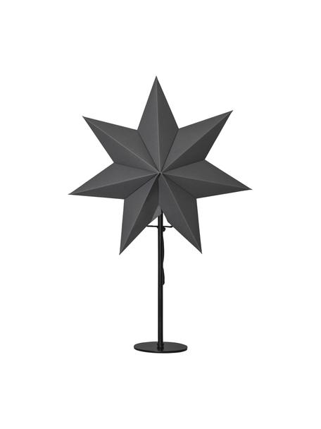 Svetelná hviezda Mixa, Sivá, čierna, Š 34 x V 50 cm