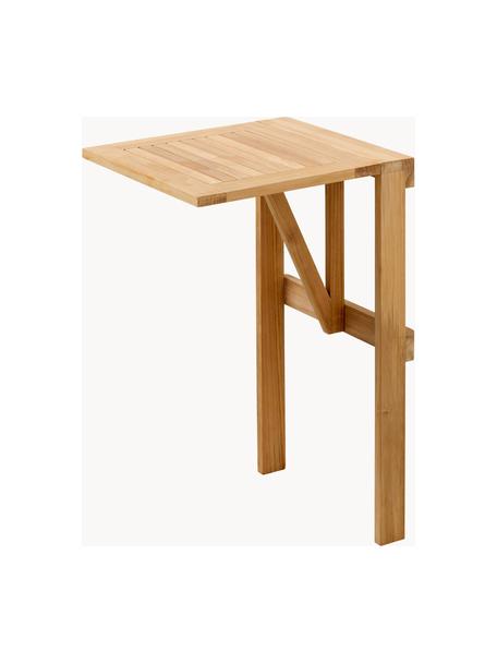 Mesa para exterior de madera de techa Balcony, plegable, Madera de teca, Madera de teca, An 45 x F 49 cm