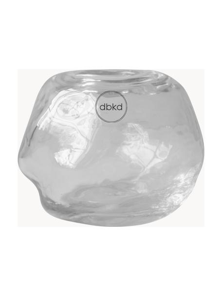 Glas-Kerzenhalter Bunch, Glas, Transparent, Ø 12 x H 10 cm