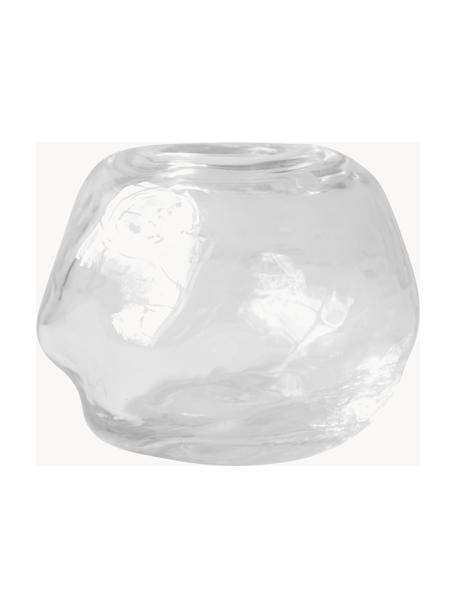 Glas-Kerzenhalter Bunch, Glas, Transparent, Ø 12 x H 10 cm