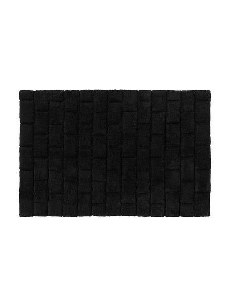 Tappeto da bagno morbido nero Metro, 100% cotone
Qualità resistente, 1900 g/m², Nero, Larg. 60 x Lung. 90 cm