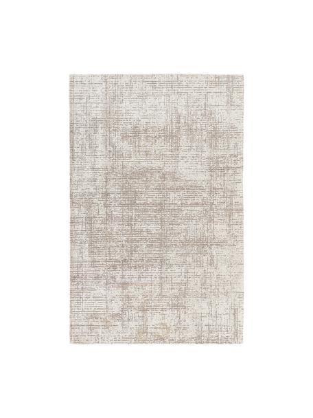 Vloerkleed Laurence, 70 % polyester, 30 % katoen, GRS-gecertificeerd, Beige, bruin, B 120 x L 180 cm (maat S)