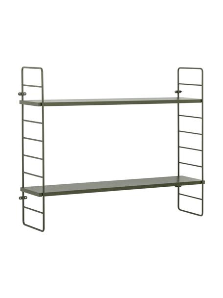 Étagère murale North, Vert olive, larg. 65 x haut. 50 cm