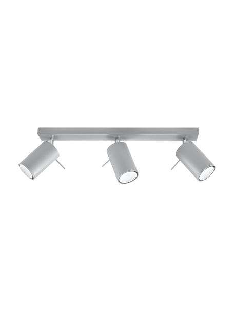 Stropná lampa Etna, Sivá, Š 45 x V 15 cm