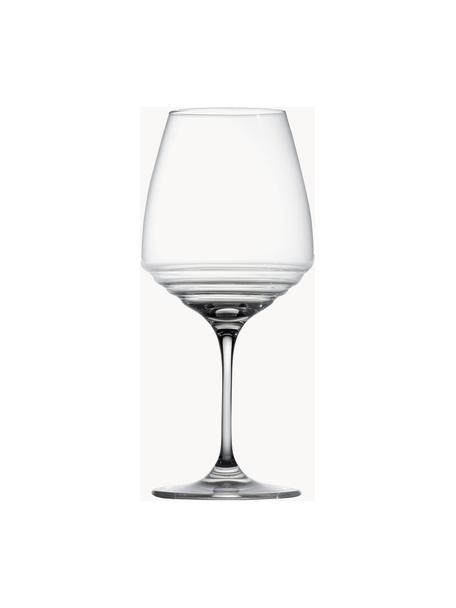 Copas de vino tinto de cristal Esperienze, 2 uds., Cristal, Transparente, Ø 10 x Al 22 cm, 600 ml