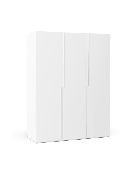 Modulárna šatníková skriňa v bielej farbe Leon, šírka 150 cm, niekoľko variantov, Biela, V 200 cm, Basic