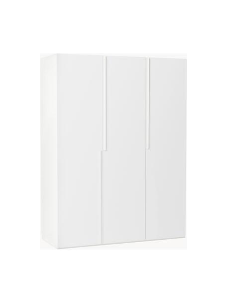 Modulární skříň s otočnými dveřmi Leon, šířka 150 cm, více variant, Bílá, Interiér Basic, Š 150 x V 200 cm