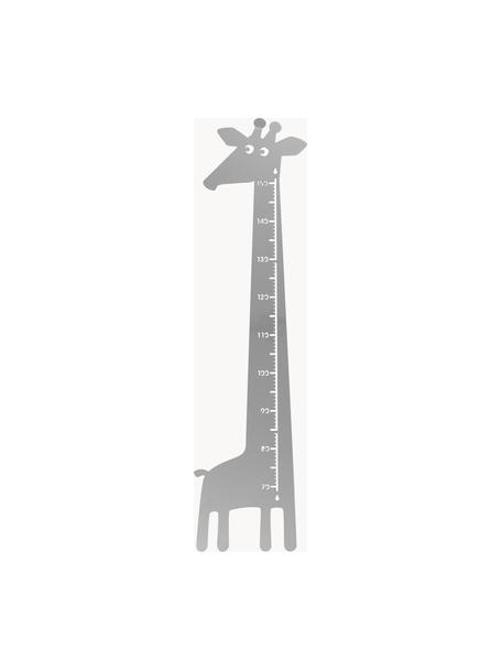 Toise de mesure Giraffe, Métal, revêtement par poudre, Gris, larg. 28 x haut. 115 cm