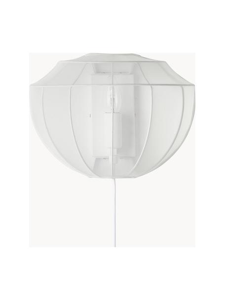 Nástěnné svítidlo ze síťoviny Beau, Bílá, Š 30 cm, V 22 cm
