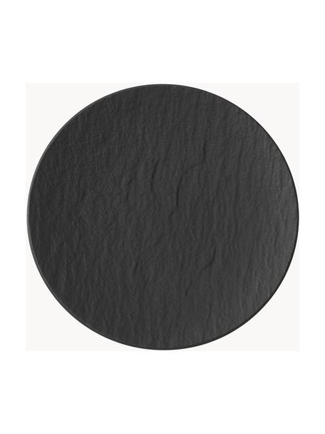 Porcelánový snídaňový talíř Manufacture Rock, Prémiový porcelán, Černá, Ø 16 cm