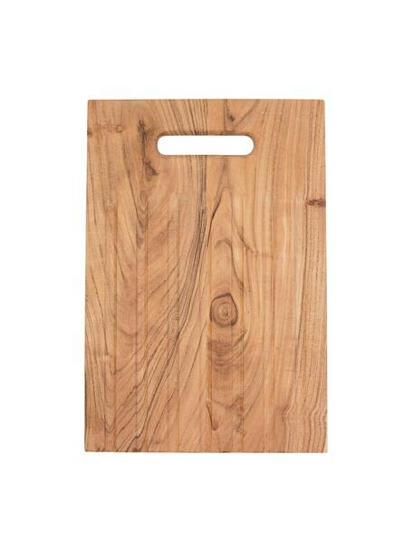 Planche à découper en bois d'acacia Bert, 25 x 38 cm, Bois d'acacia, Bois foncé, larg. 25 x long. 38 cm