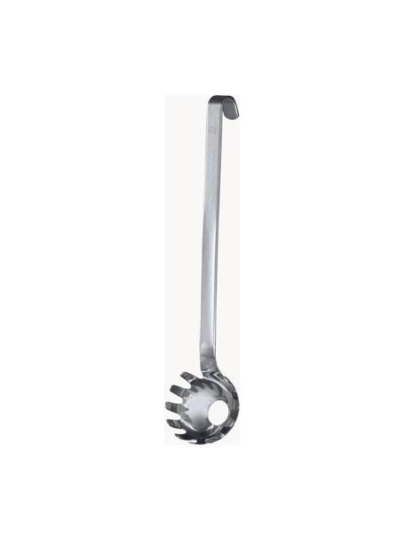 Naberačka na špagety z nehrdzavejúcej ocele s háčikom Hook, Nehrdzavejúca oceľ 18/10, Odtiene matnej striebornej, D 30 cm
