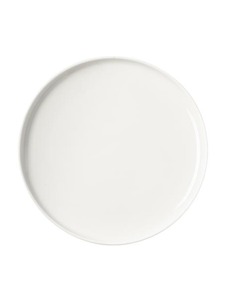 Porcelánová podložka pod tanier Nessa, Porcelán, Lesklá biela, Ø 32 cm