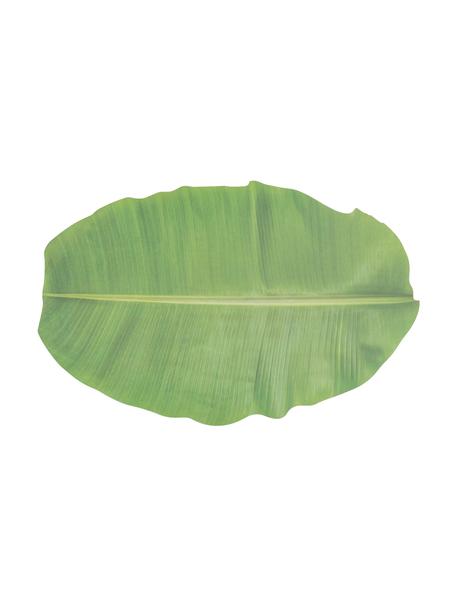 Prostírání Banano, 6 ks, Umělá hmota, Zelená, Š 30 cm, D 47 cm