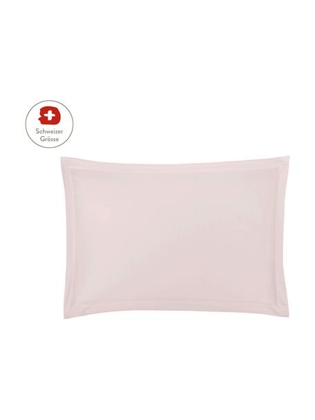 Baumwollsatin-Kissenbezug Premium in Rosa mit Stehsaum, 65 x 100 cm, Webart: Satin, leicht glänzend Fa, Rosa, 65 x 100 cm