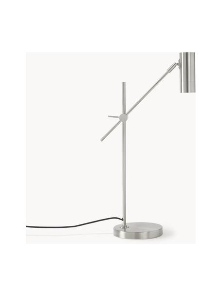 Bureaulamp Cassandra, Zilverkleurig, D 47 x H 55 cm