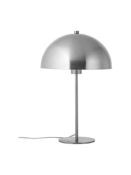 Tafellamp Matilda, Lampenkap: vernikkeld metaal, Lampvoet: vernikkeld metaal, Chroomkleurig, Ø 29 x H 45 cm