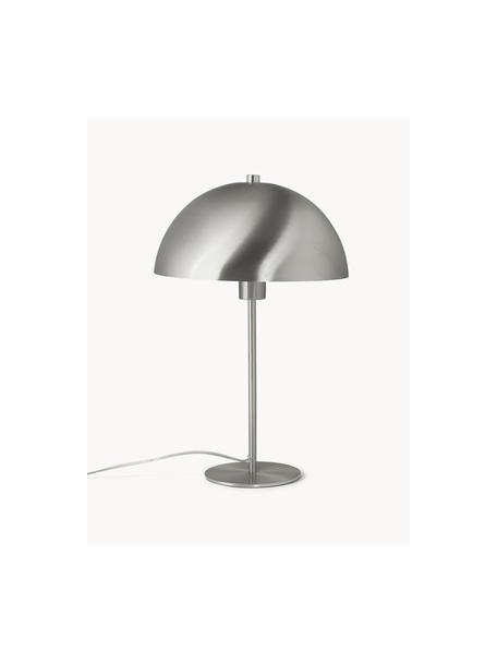 Lámpara de mesa Matilda, Cable: plástico, Plateado, Ø 29 x Al 45 cm