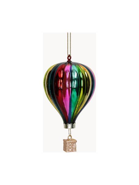 Adorno navideño Rainbow, Vidrio, Multicolor, Ø 6 x Al 10 cm