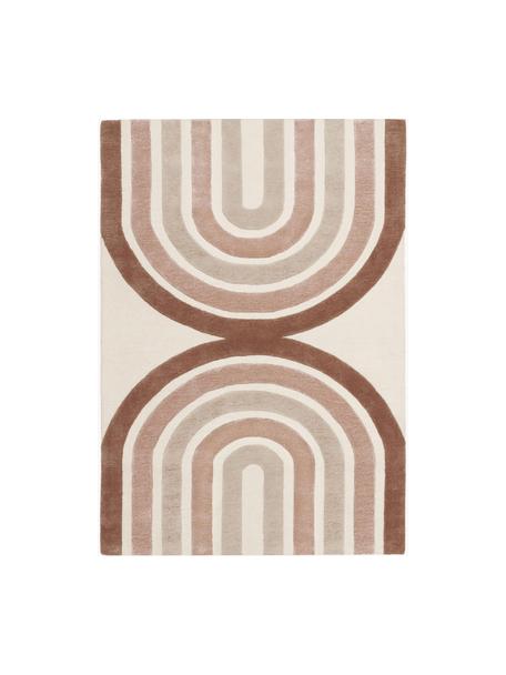 Ručně tkaný koberec s nízkým vlasem Jules, Odstíny béžové, Š 80 cm, D 150 cm (velikost XS)