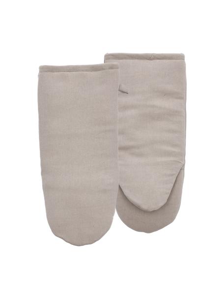 Ofenhandschuhe Soft Kitchen, 2 Stück, 100% Baumwolle, Beige, B 19 x L 36 cm