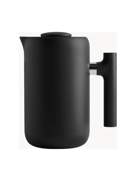 French press konvice na kávu Clara, Matná černá, Š 17 cm, V 20 cm