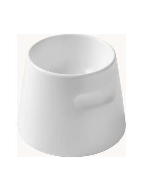 Miska pro domácí mazlíčky z porcelánu Tower, Porcelán, Bílá, Ø 12 cm, V 16 cm