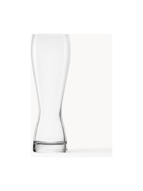 Vasos de cerveza de cristal Grandezza, 6 uds., Cristal 

¡Trae el brillo del cristal a tu mesa de comedor! El cristal es excepcionalmente transparente y pesado, lo que significa que se siente valioso y al mismo tiempo tiene un buen aspecto. Además, los delicados cortes hacen de cada pieza un detalle especial, práctico y bonito., Transparente, Ø 8 x Al 24 cm, 500 ml