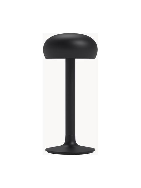 Malá stmívatelná stolní LED lampa Emendo, Hliník, potažená ocel, Černá, Ø 13 cm, V 29 cm