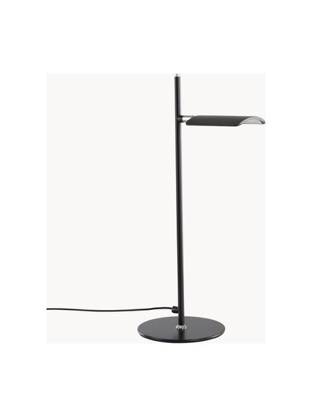 Lampa stołowa LED z funkcją przyciemniania Veneta, Czarny, S 21 x W 46 cm
