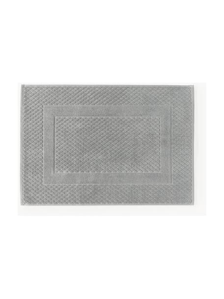 Alfombrilla de baño antideslizante Katharina, Gris oscuro, An 50 x L 70 cm