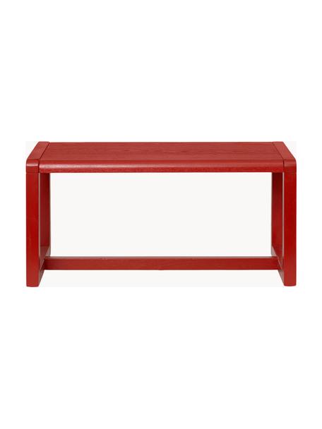 Banc en bois pour enfant Little Architect, Bois de frêne, placage en frêne, MDF

Ce produit est fabriqué à partir de bois certifié FSC® issu d'une exploitation durable, Rouge, larg. 62 x prof. 30 cm