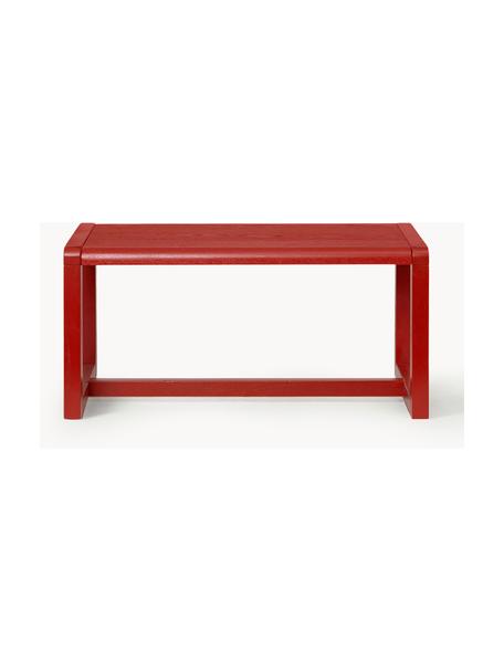 Banc en bois pour enfant Little Architect, Bois de frêne, placage en frêne, MDF

Ce produit est fabriqué à partir de bois certifié FSC® issu d'une exploitation durable, Rouge, larg. 62 x prof. 30 cm