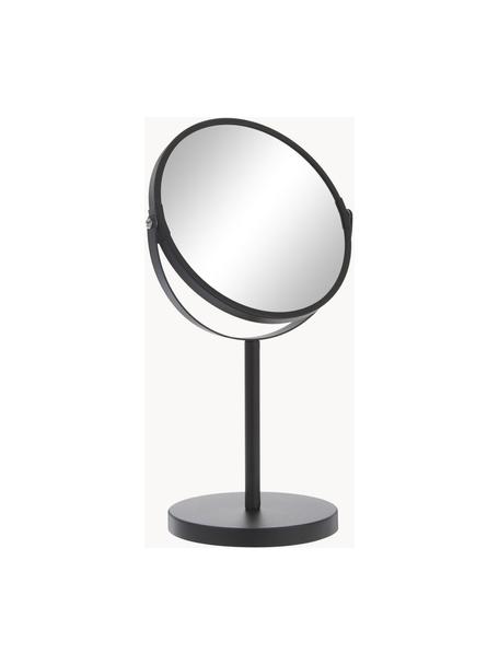 Okrągłe lusterko kosmetyczne z powiększeniem Classic, Czarny, Ø 20 x W 35 cm
