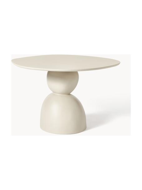 Table de forme organique Sahra, Ø 116 cm, Beige clair, Ø 116 cm